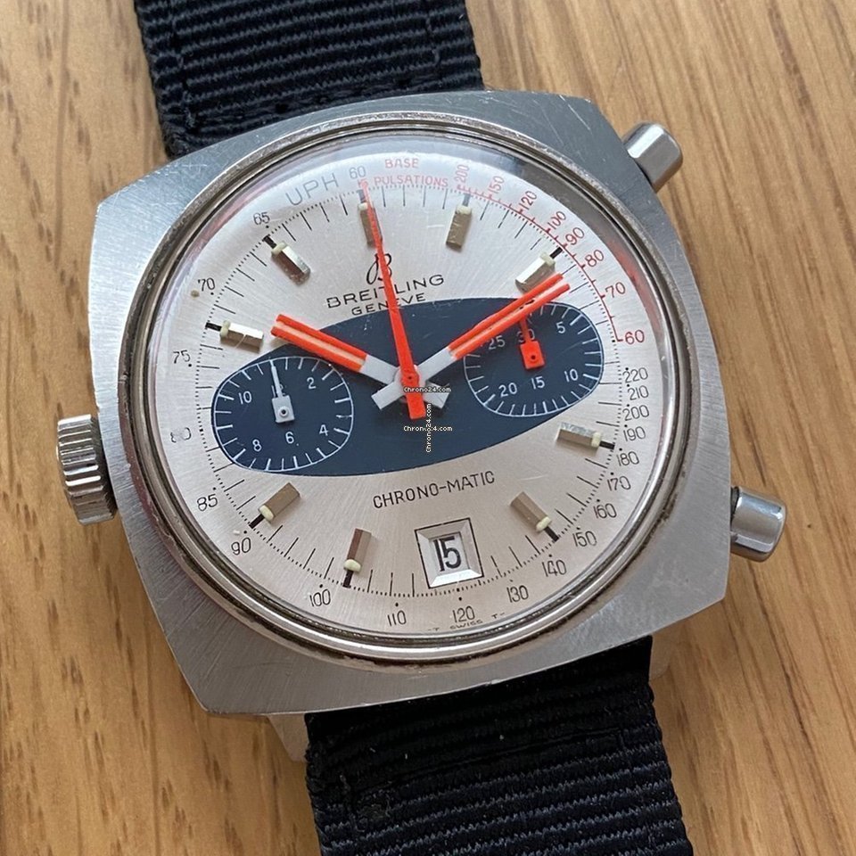 Breitling Chrono-Matic Mens watch Unisex Automatic Steel 2111 6