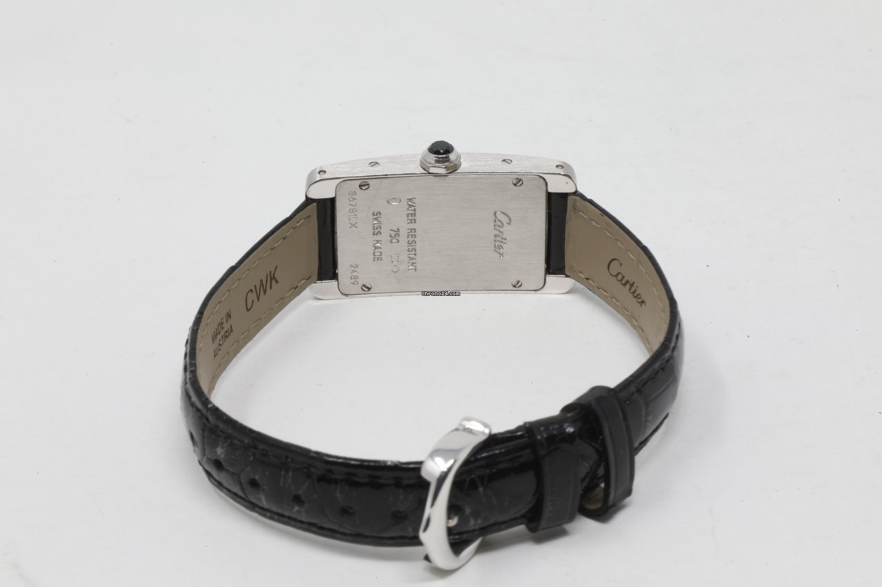 Cartier Tank Americaine Womens watch Quartz White gold 2489 6