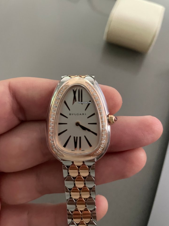 Bulgari Serpenti Womens watch Quartz Gold Steel 103274 6