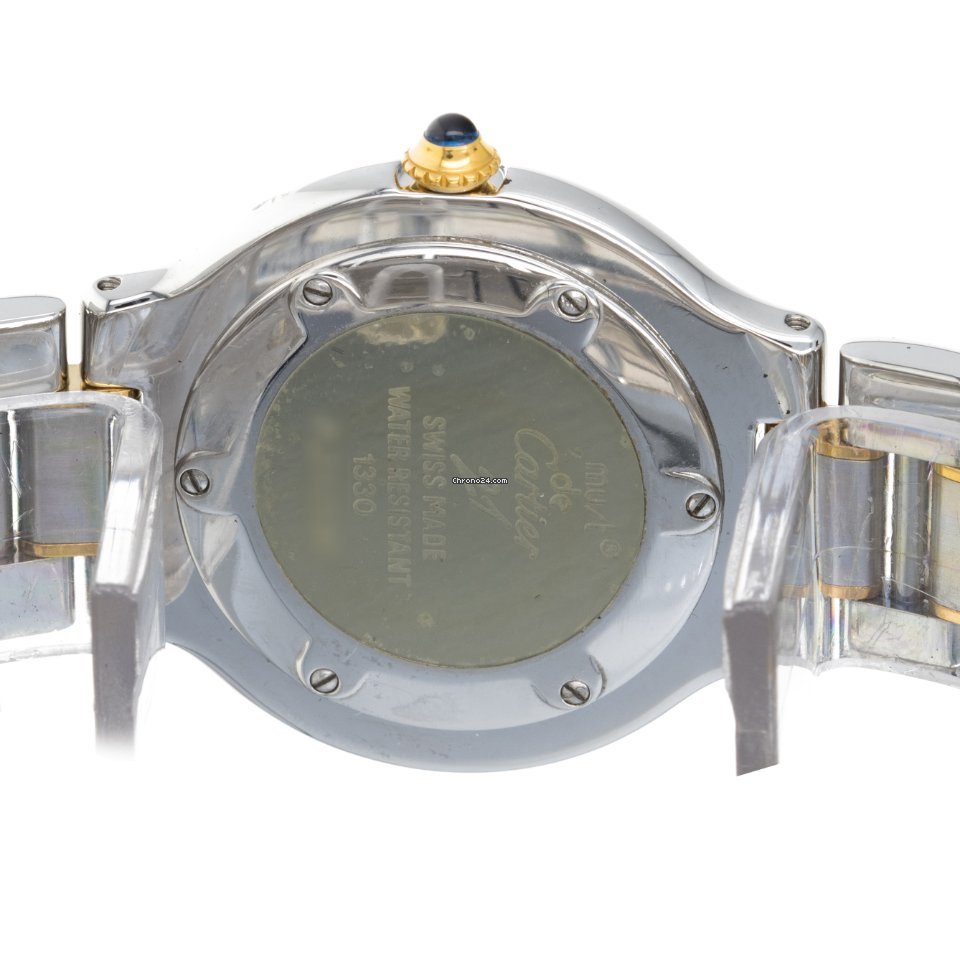Cartier 21 Must de Cartier Womens watch Quartz Gold Steel W10072R6 1330 6