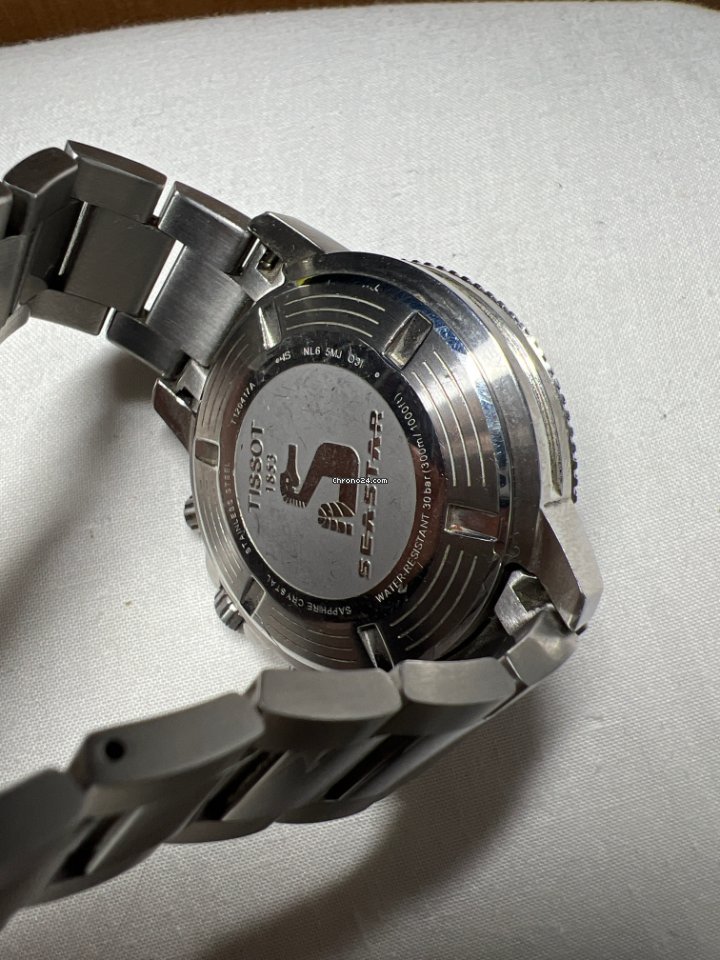 Tissot Seastar 1000 Mens watch Unisex Quartz Steel T120.417.11.041.00 6