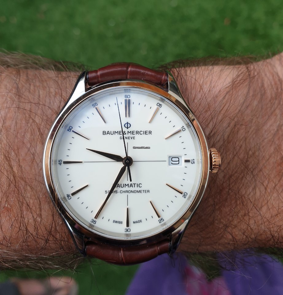 Baume & Mercier Clifton Mens watch Unisex Automatic Steel 6102447 6