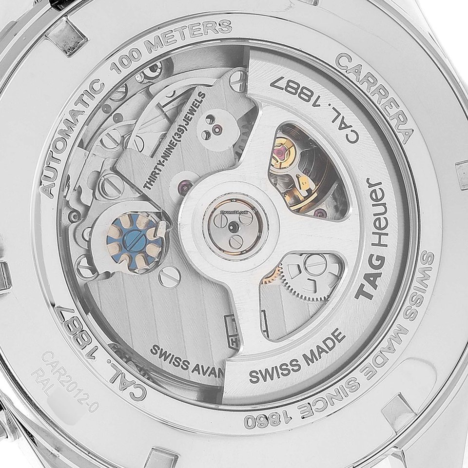 TAG Heuer Carrera Calibre 1887 Mens watch Unisex Automatic Steel CAR2012.BA0796 6