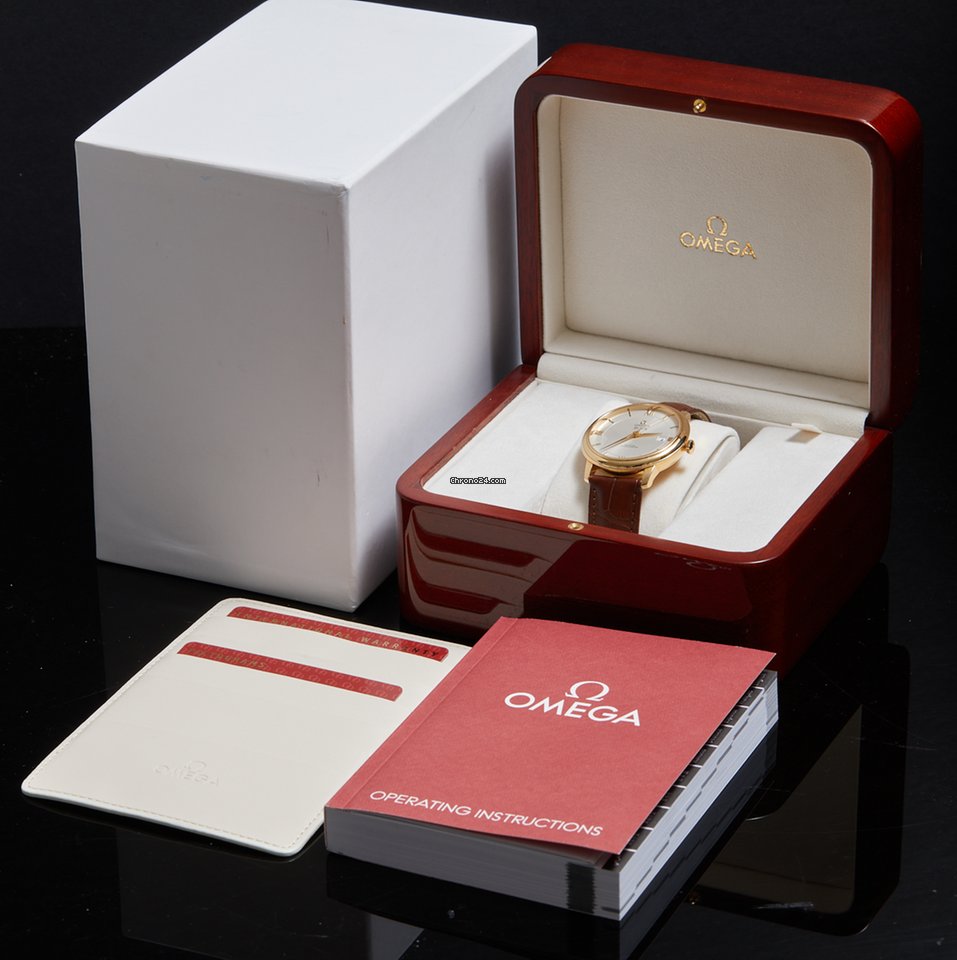 Omega De Ville Prestige Mens watch Unisex Automatic Yellow gold 424.53.40.20.02.002 6