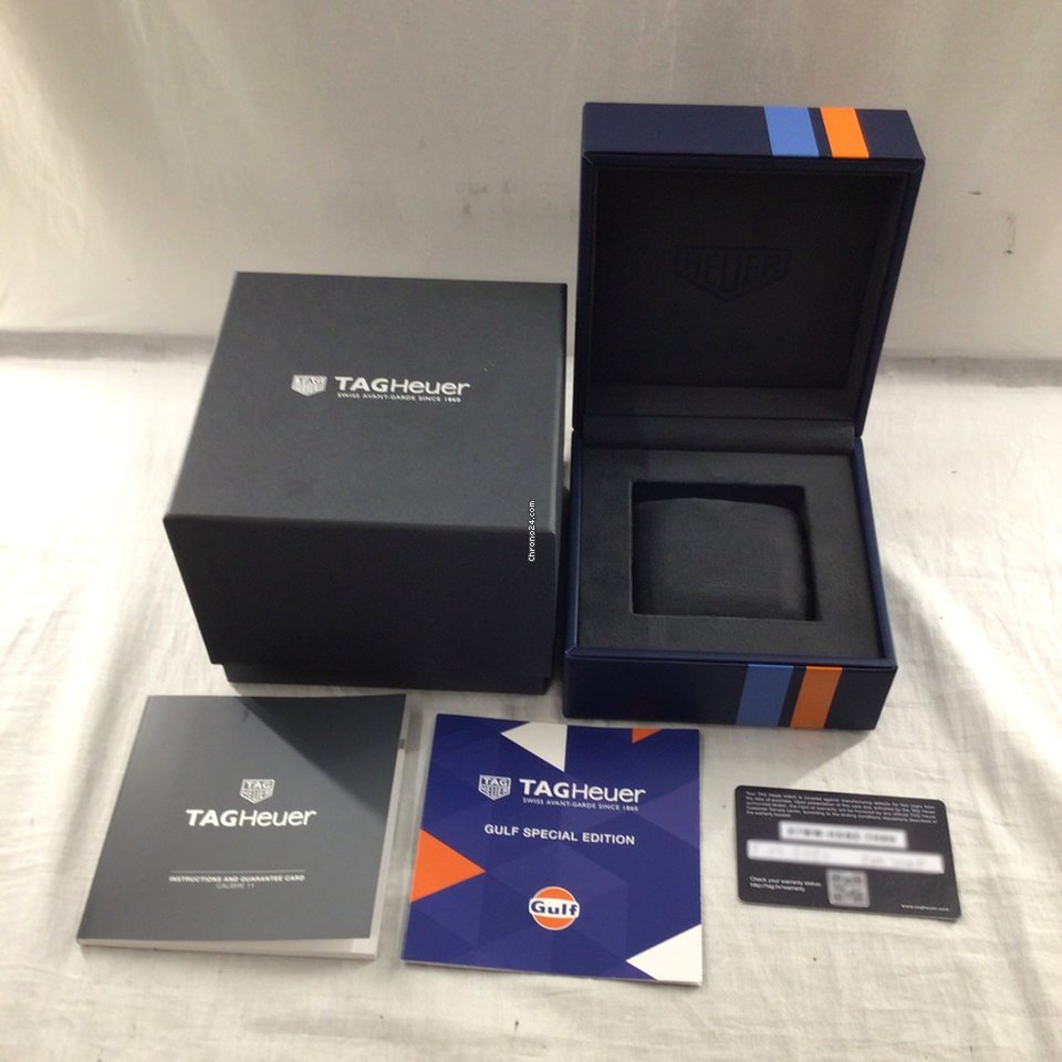 TAG Heuer Monaco Calibre 11 Mens watch Unisex Automatic Steel CAW211R.FC6401 6