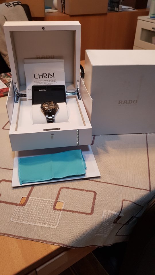 Rado HyperChrome Chronograph Mens watch Unisex Automatic Ceramic R32024102 6