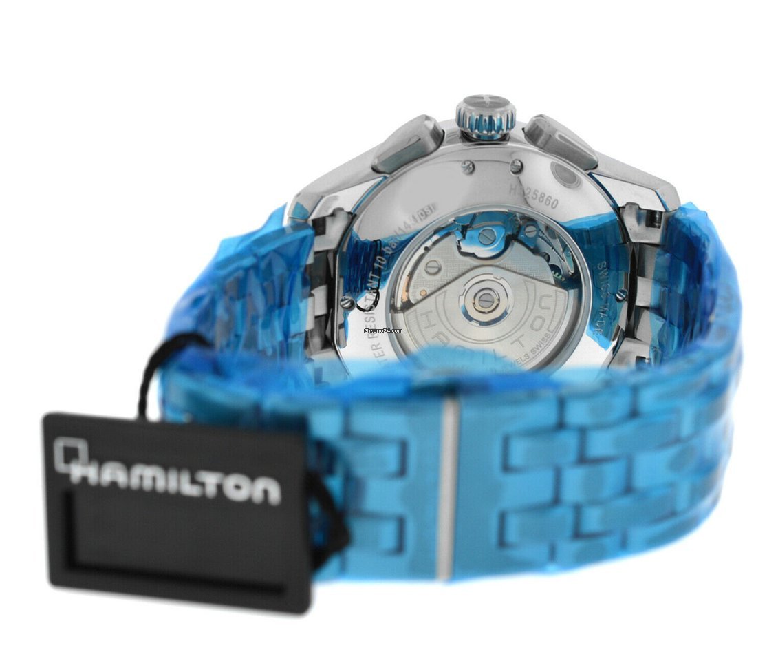 Hamilton Jazzmaster Auto Chrono Mens watch Unisex Automatic Steel H32586141 6