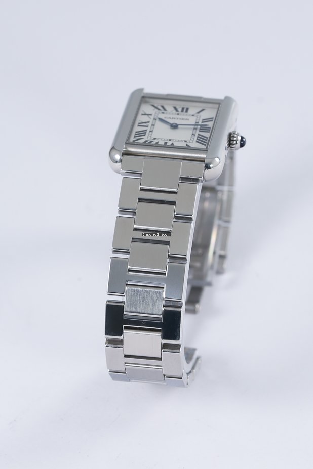 Cartier Tank Womens watch Quartz Steel WSTA0051 6