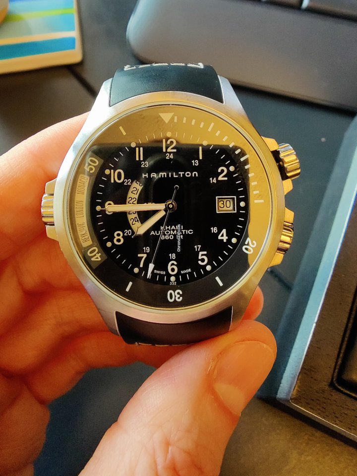 Hamilton Khaki Navy Mens watch Unisex Automatic Steel H77615333 6