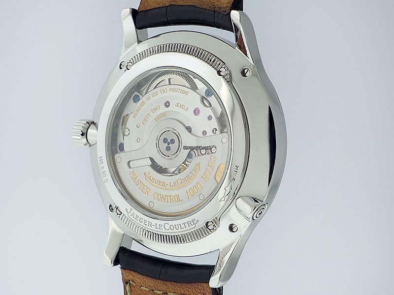 Jaeger-LeCoultre Master Ultra Thin Perpetual Mens watch Unisex Automatic Steel 140.8.80.S 6