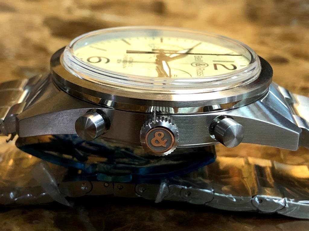 Bell & Ross BR V1 Mens watch Unisex Automatic Steel BRV126-BEI-ST SST 6