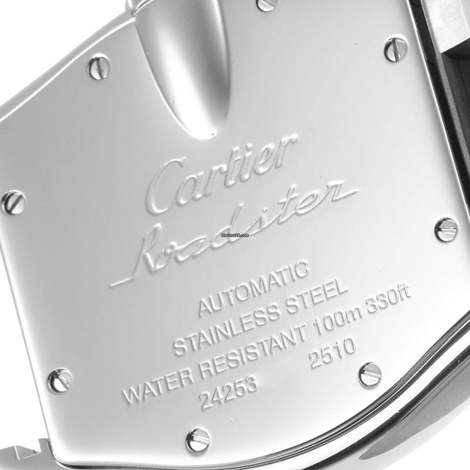 Cartier Roadster Mens watch Unisex Automatic Steel W62041V3 6