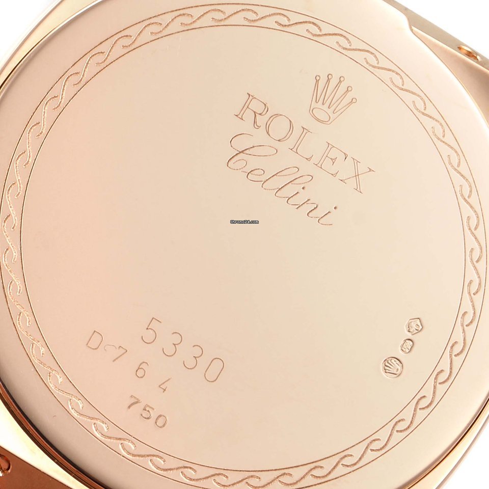 Rolex Cellini Mens watch Unisex Rose gold Manual winding 5330 6