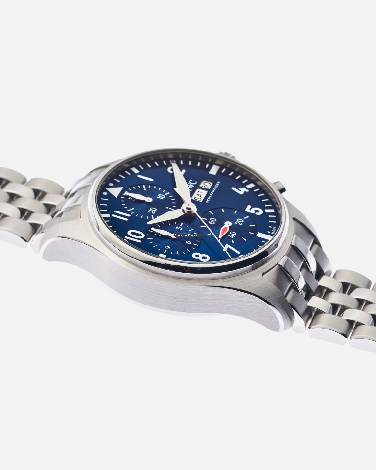 IWC Pilot Chronograph Mens watch Unisex Automatic Steel IW388102 6