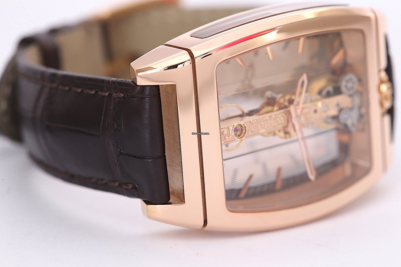 Corum Golden Bridge Mens watch Unisex Rose gold 113.160.55 0002 0000 6