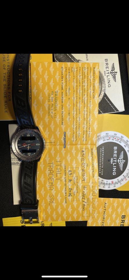 Breitling Chronospace Mens watch Unisex Quartz A56012 6