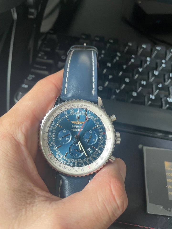 Breitling Navitimer 01 (46 MM) Mens watch Unisex Steel AB012721 C889 6