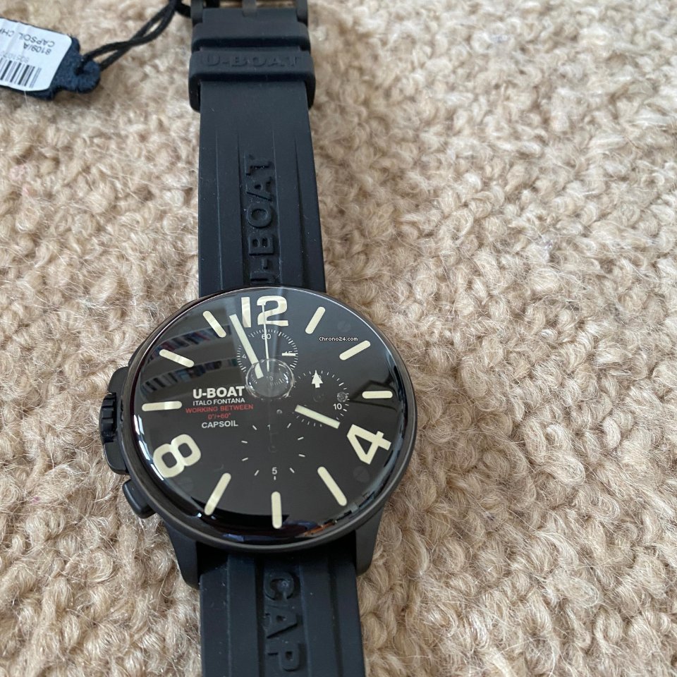 U-Boat Mens watch Unisex Quartz Steel 8109 A 6