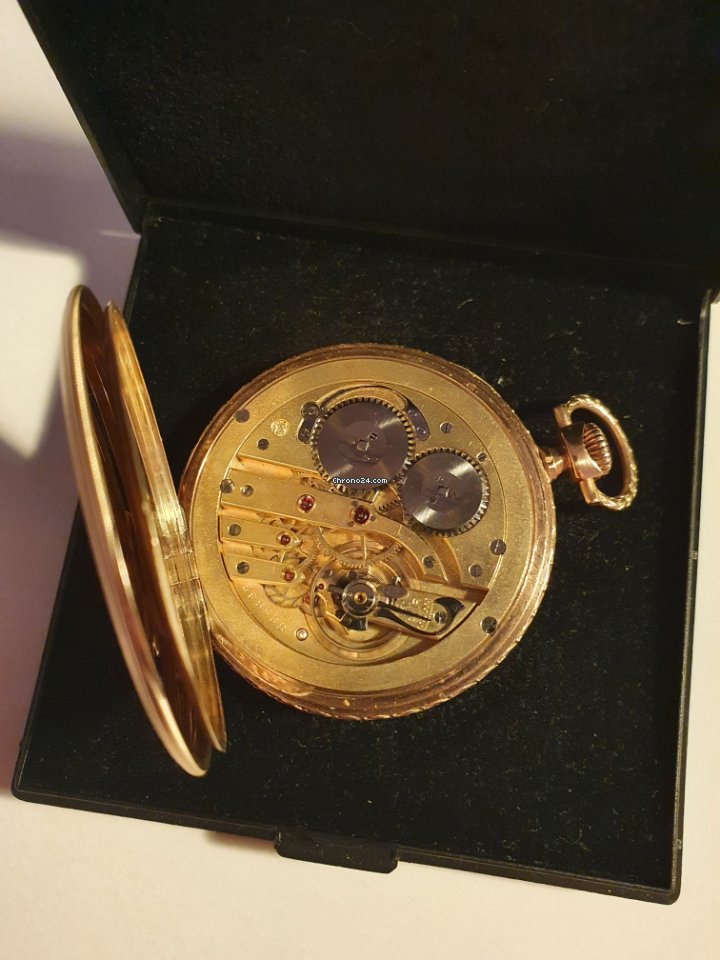 IWC Mens watch Unisex Manual winding Yellow gold 852481 6