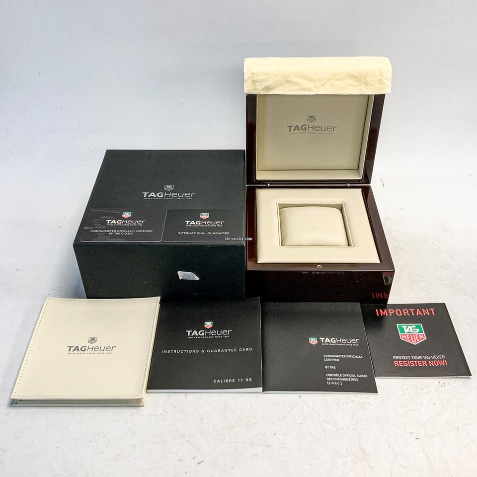 TAG Heuer Grand Carrera Mens watch Unisex Automatic Steel CAV515C.FC6231 6