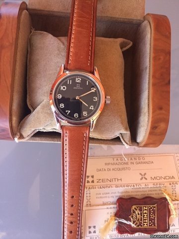 Zenith Pilot Mens watch Unisex Manual winding Steel 010270180 6