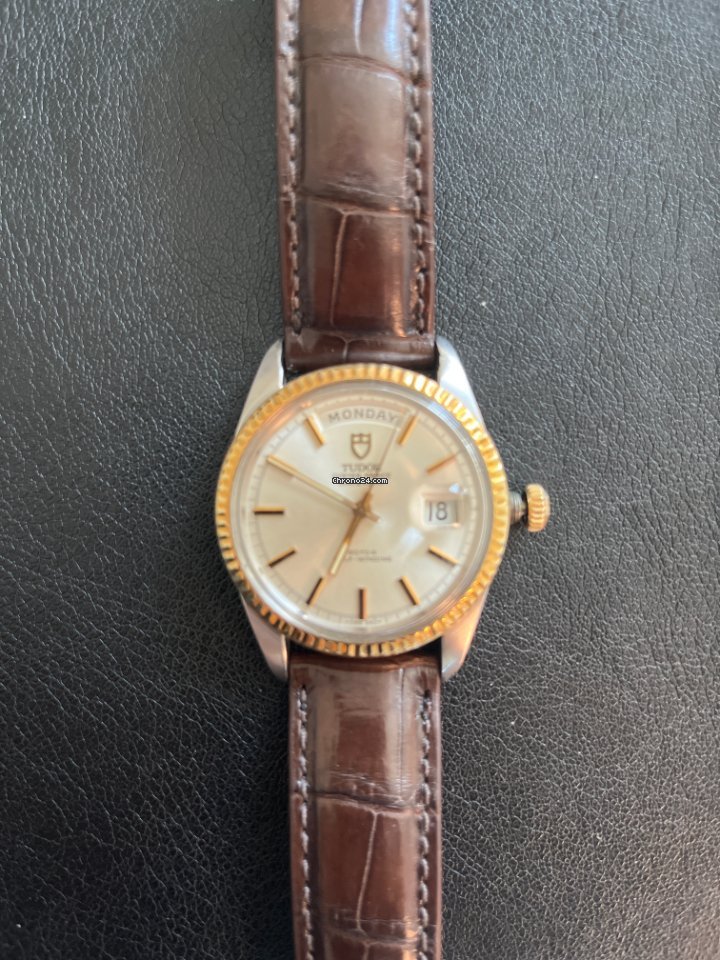 Tudor Prince Date Mens watch Unisex Automatic Gold Steel 7019 3 6