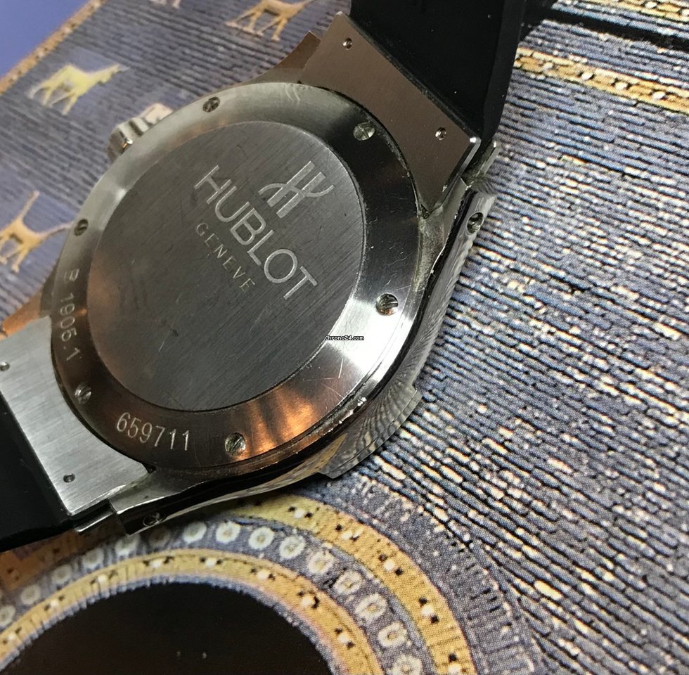 Hublot Mens watch Unisex Quartz Steel B1905.1 6
