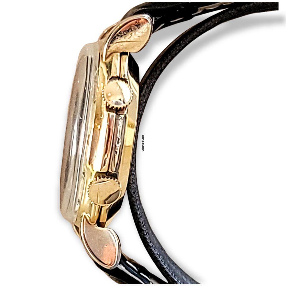 Jaeger-LeCoultre Mens watch Unisex Manual winding Gold Steel LeCoultre 489 1 6
