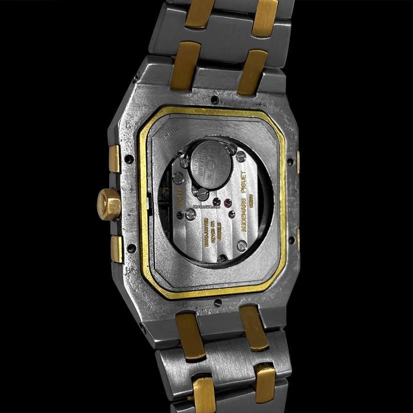 Audemars Piguet Royal Oak Jumbo Mens watch Unisex Quartz Gold Steel 8260 6