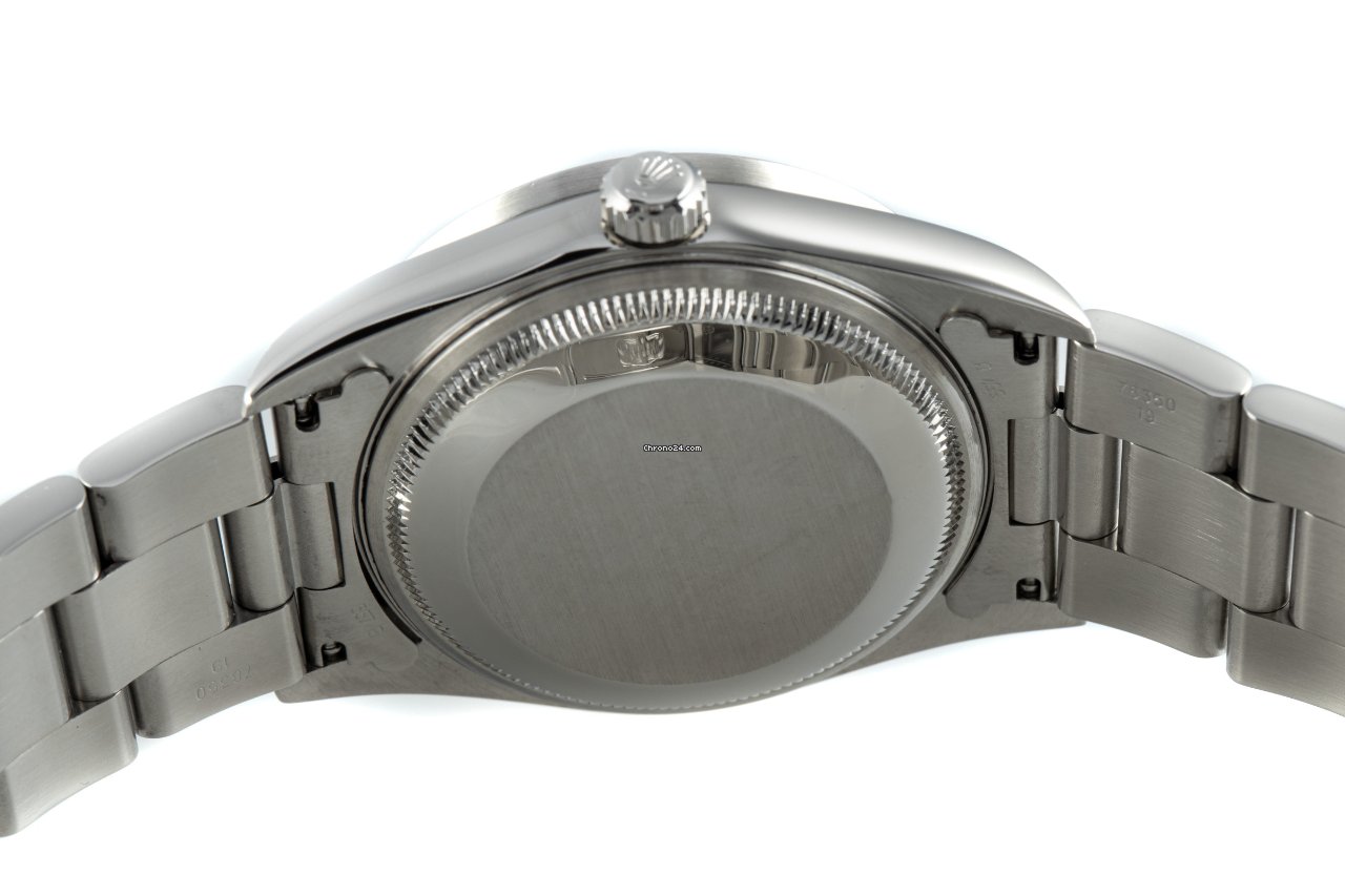 Rolex Oyster Perpetual Date Mens watch Unisex Steel Automatic 15010 6