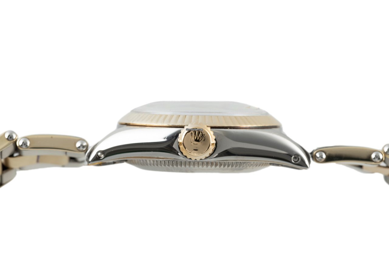 Rolex Oyster Perpetual 26 Womens watch Gold Steel Automatic 6718 6