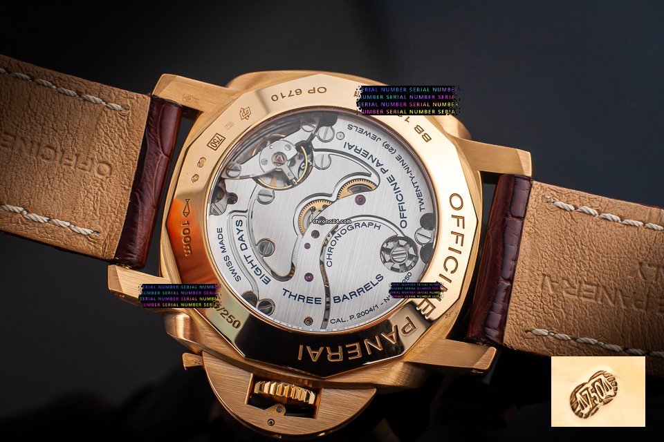Panerai Special Editions Mens watch Unisex Manual winding Rose gold PAM00277 6