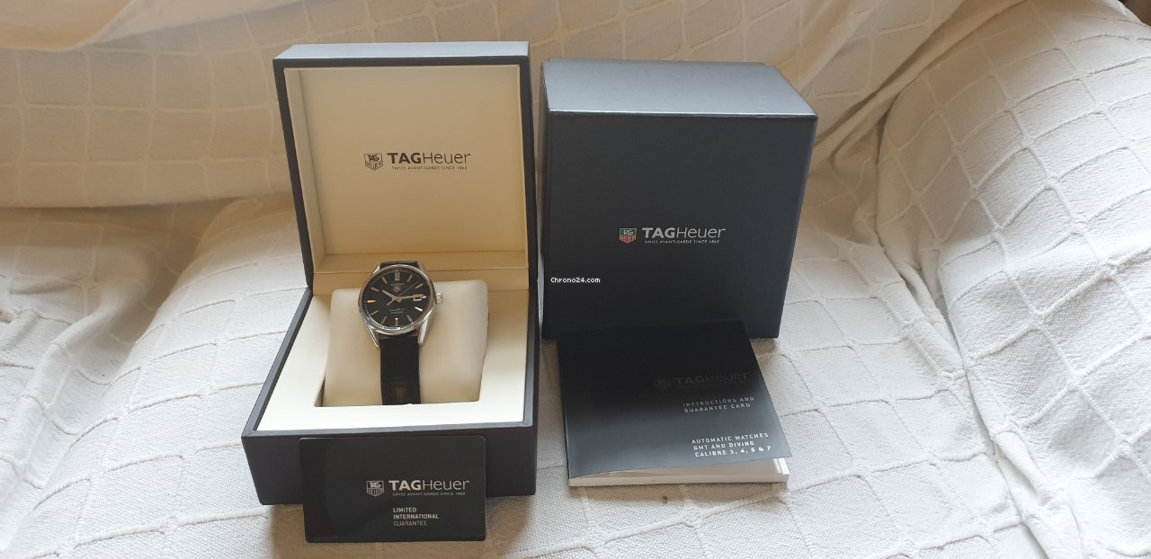 TAG Heuer Carrera Calibre 5 Mens watch Unisex Automatic Steel WAR211A.BA0782 6