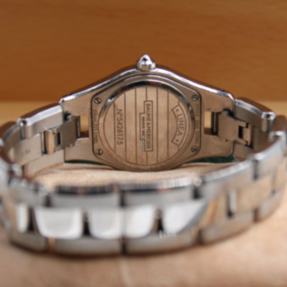 Baume & Mercier Linea Womens watch Quartz Steel M0A10009 6