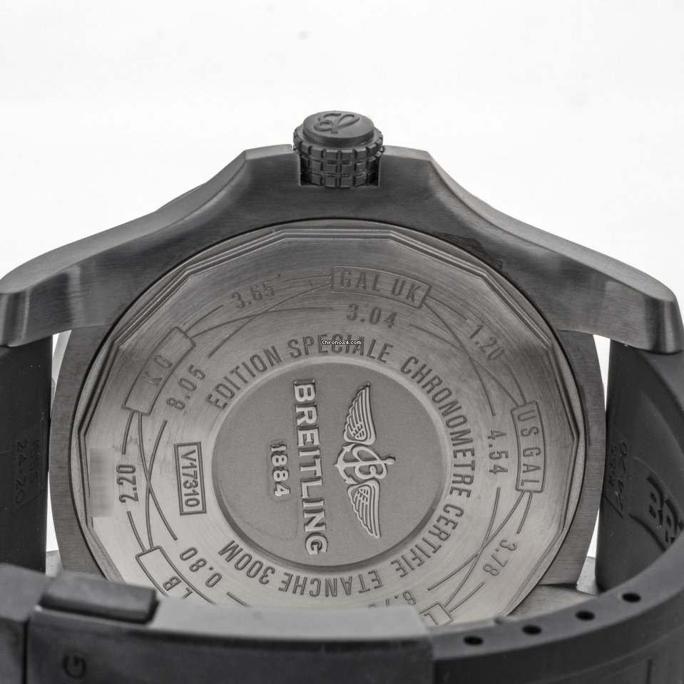 Breitling Avenger Blackbird Mens watch Unisex Automatic Titanium V17310 6