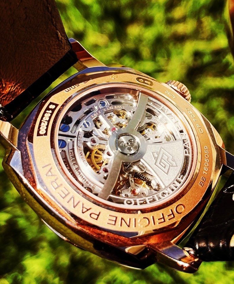Panerai Special Editions Mens watch Unisex Automatic Rose gold PAM 00659 6