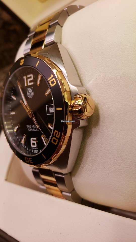 TAG Heuer Formula 1 Quartz Mens watch Unisex Quartz Gold Steel WAZ1121.BB0879 6