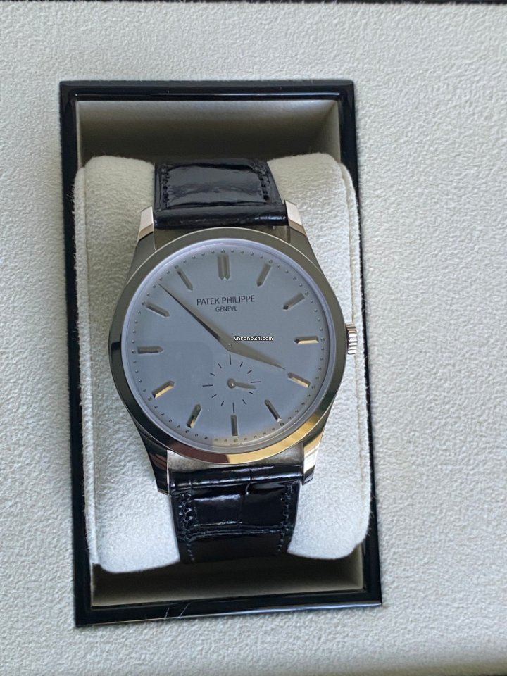 Patek Philippe Calatrava Mens watch Unisex Manual winding White gold 5196G-001 6