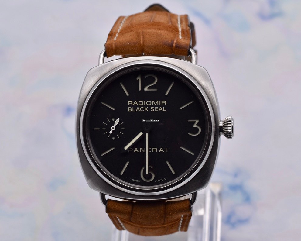 Panerai Radiomir Black Seal Mens watch Unisex Manual winding Steel PAM 00183 6