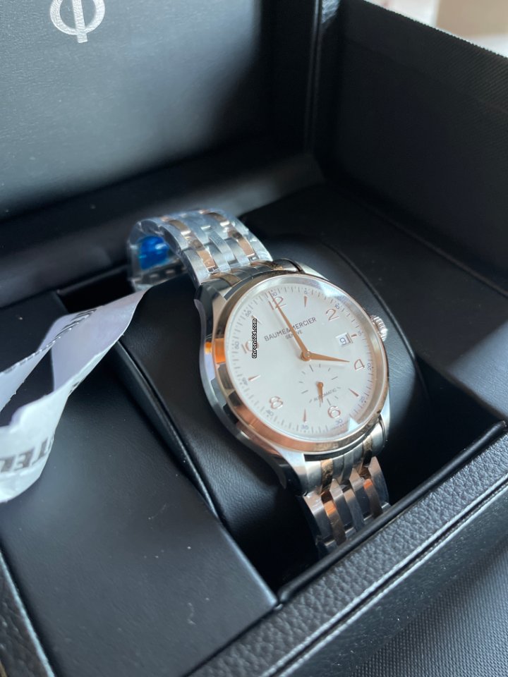Baume & Mercier Clifton Mens watch Unisex Gold Steel MOA10140 6