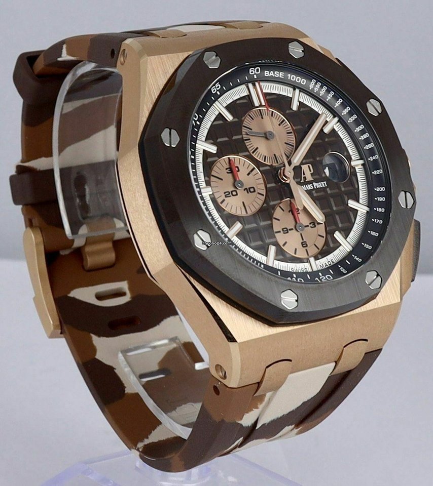 Audemars Piguet Royal Oak Offshore Chronograph Mens watch Unisex Automatic Rose gold 26401RO.OO.A087CA.01 6