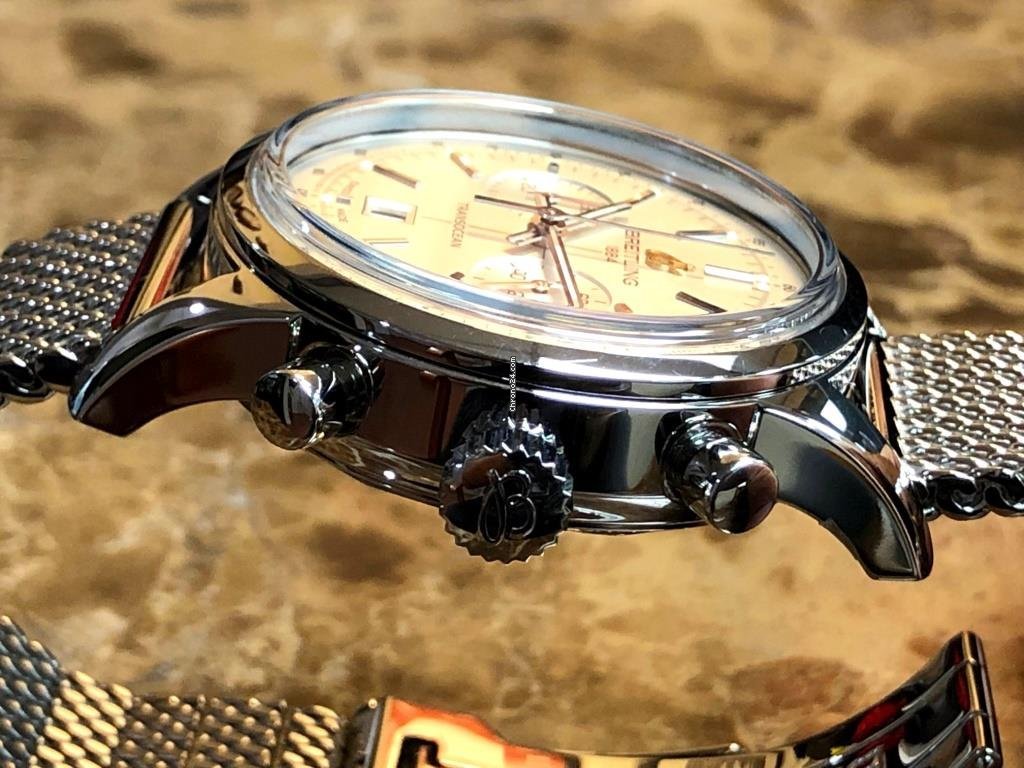 Breitling Transocean Chronograph 38 Mens watch Unisex Automatic Steel A4131012 G757 6