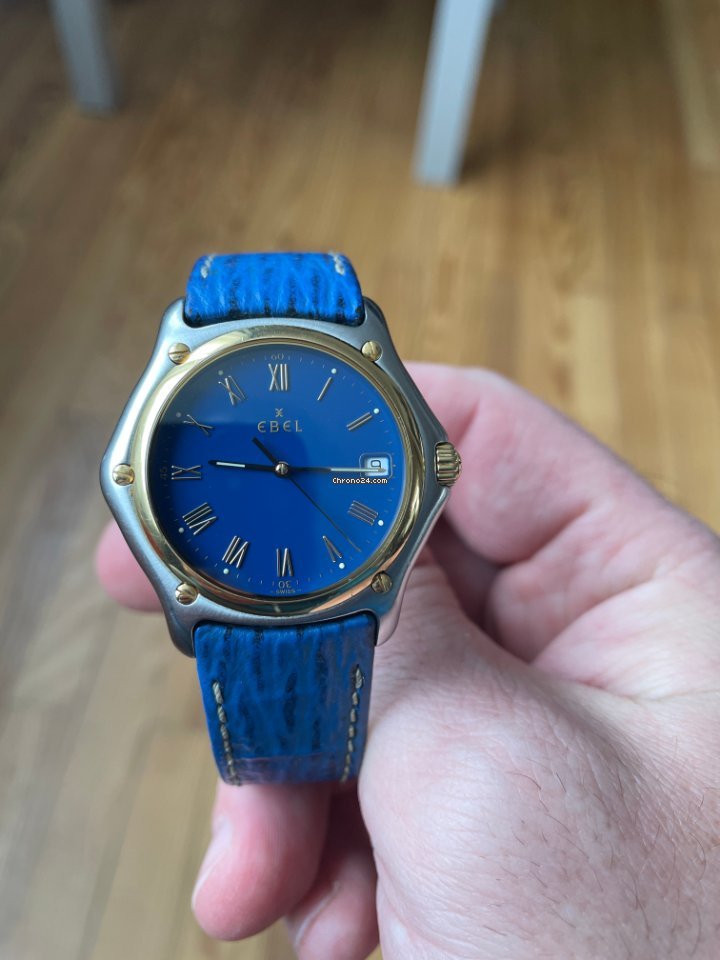 Ebel 1911 Mens watch Unisex Quartz Gold Steel 1187916 6