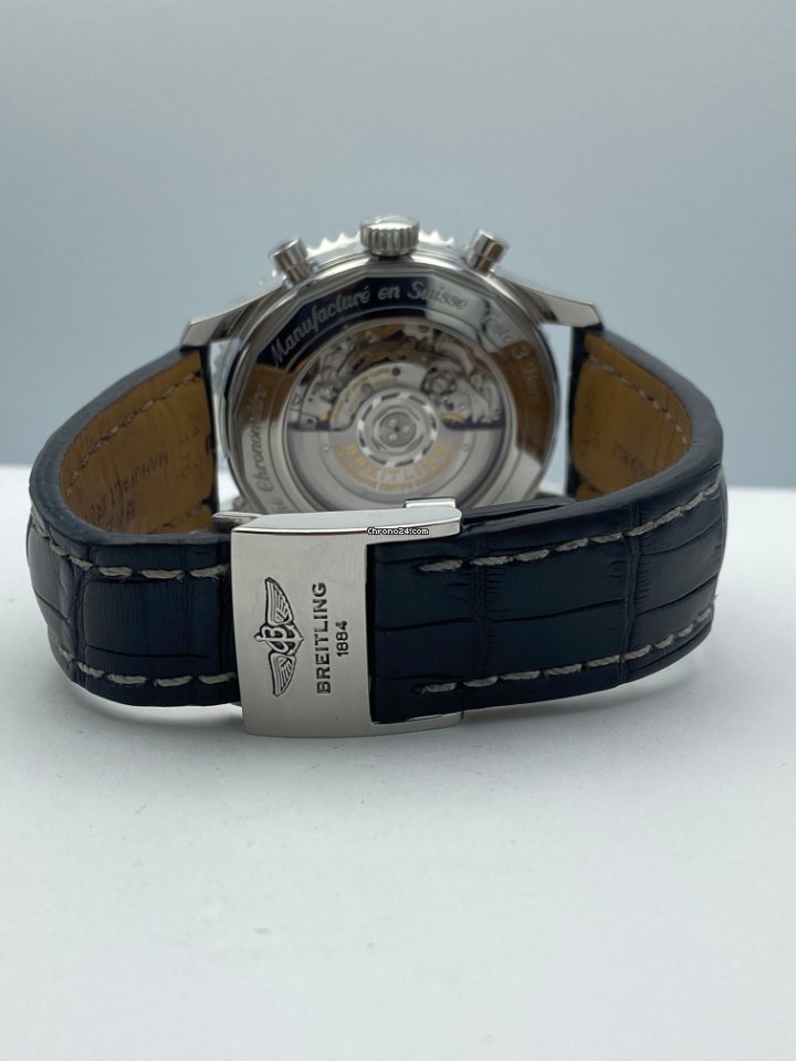 Breitling Navitimer GMT Mens watch Unisex Automatic Steel AB044121.BD24.443A 6