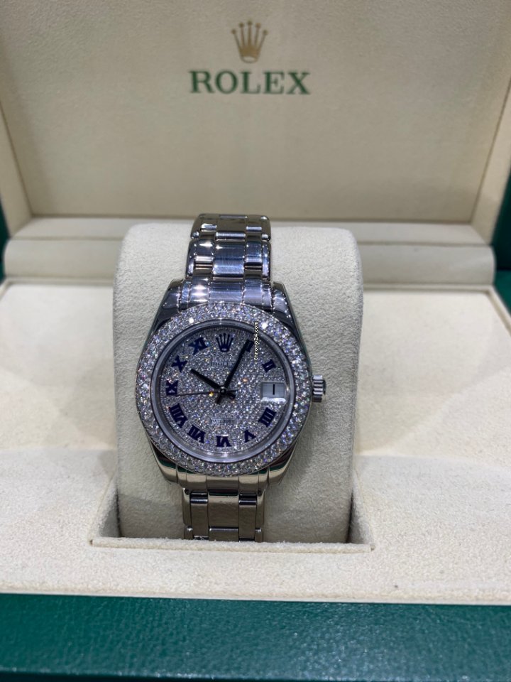 Rolex Datejust 31 Womens watch White gold Automatic 81339 6