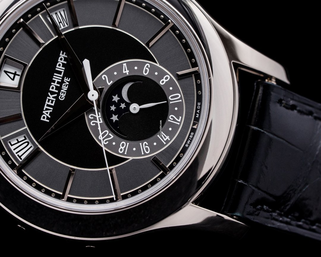 Patek Philippe Annual Calendar Mens watch Unisex Automatic White gold 5205G-010 6