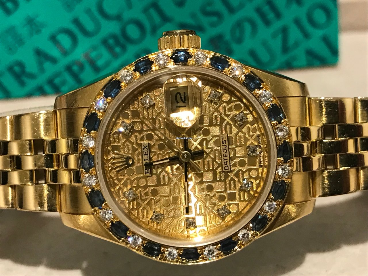 Rolex Lady-Datejust Womens watch Yellow gold Automatic 69198 6