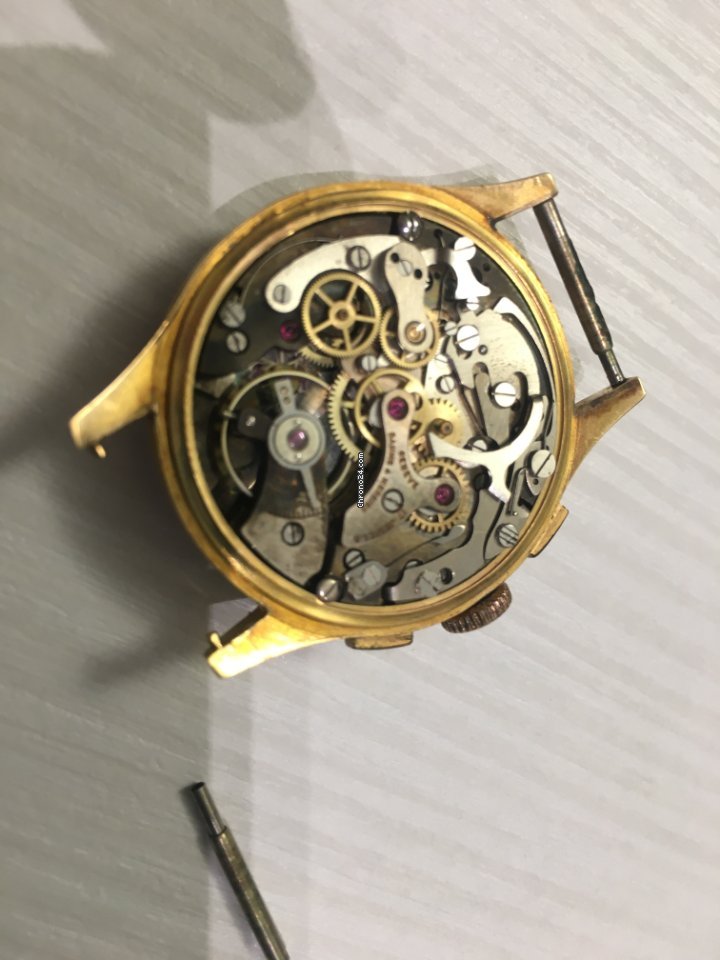 Baume & Mercier Mens watch Unisex Manual winding Yellow gold 3901 6