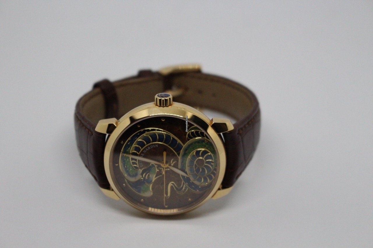 Ulysse Nardin Classico Mens watch Unisex Automatic Rose gold 8156 111 2 SNAKE 6