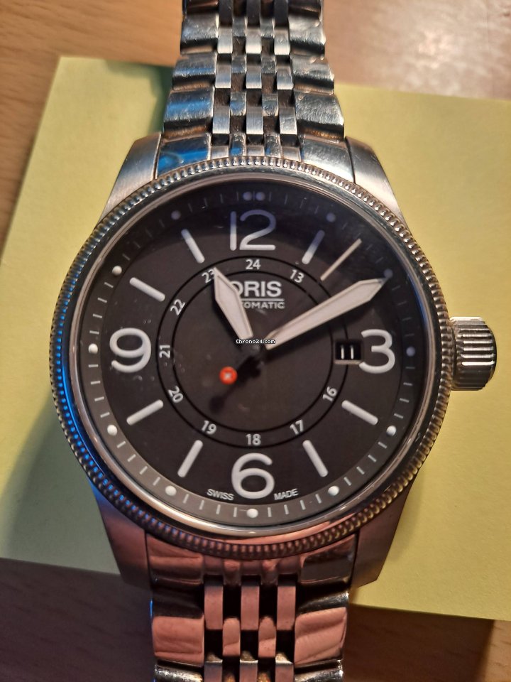 Oris Big Crown Mens watch Unisex Automatic Steel 01 733 7629 4063-Set LS 6